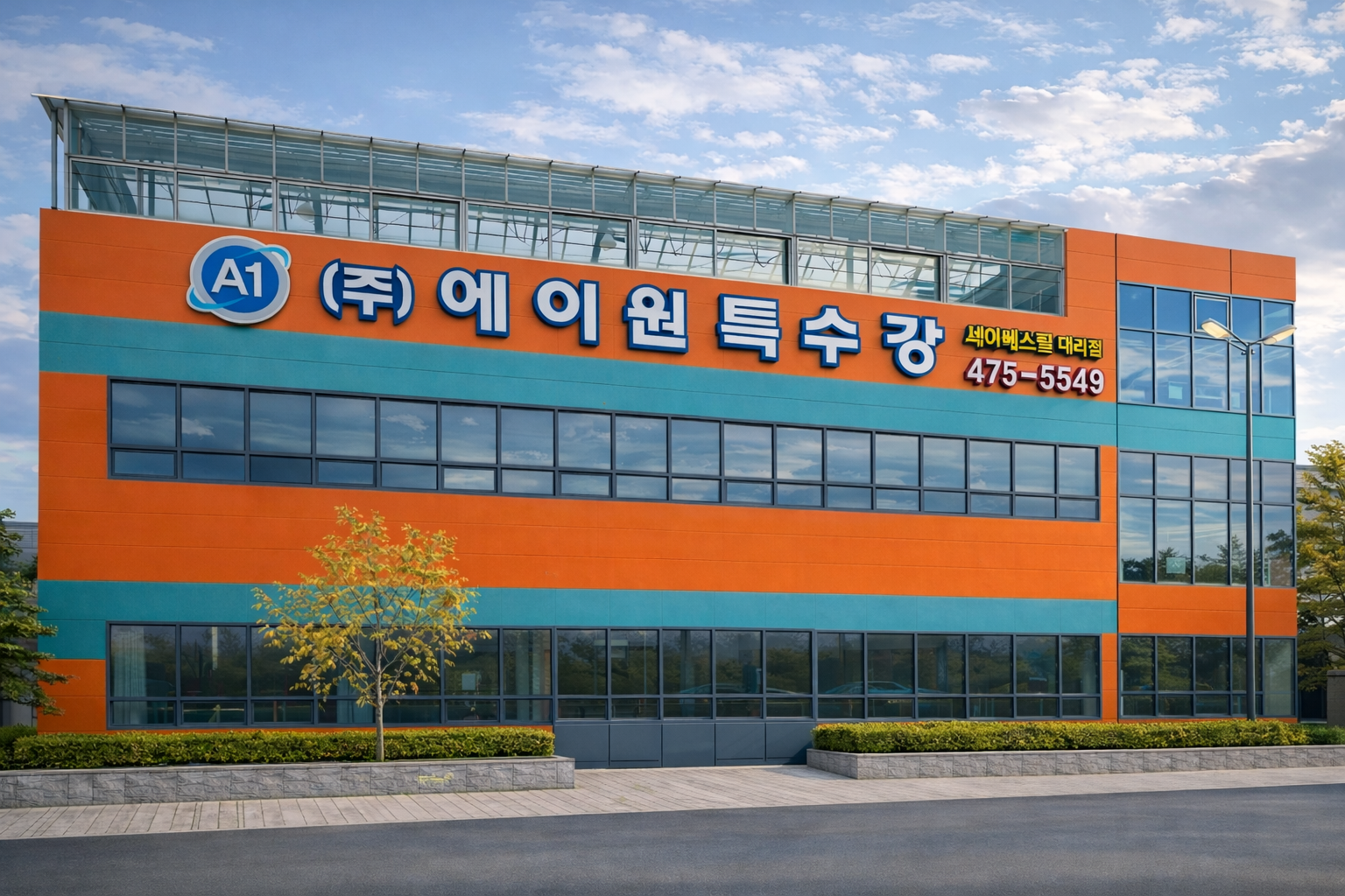 에이원특수강 전경